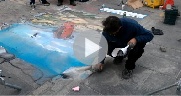he drew it on the pavement with his bare fingers (November 2011)